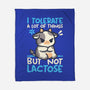 Cow Lactose Intolerant-None-Fleece-Blanket-NemiMakeit