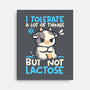 Cow Lactose Intolerant-None-Stretched-Canvas-NemiMakeit