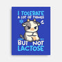 Cow Lactose Intolerant-None-Stretched-Canvas-NemiMakeit