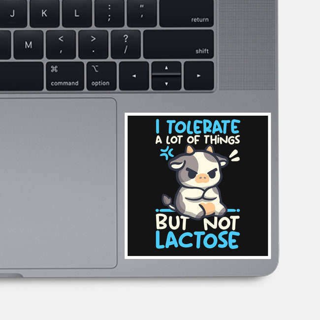 Cow Lactose Intolerant-None-Glossy-Sticker-NemiMakeit