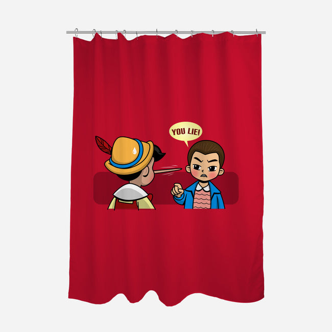Lying Things-None-Polyester-Shower Curtain-Boggs Nicolas