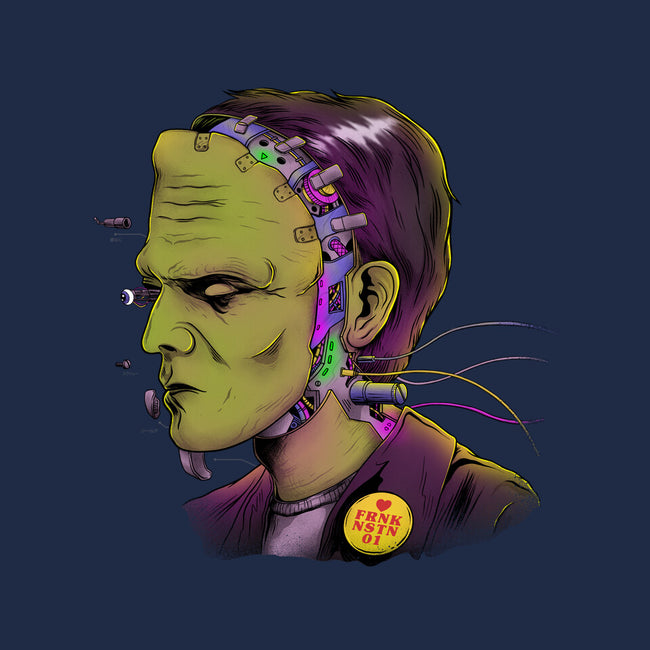 Cyber Frankenstein-Unisex-Kitchen-Apron-alfbocreative
