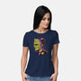 Cyber Frankenstein-Womens-Basic-Tee-alfbocreative