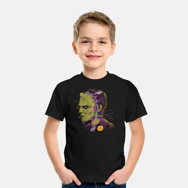 Cyber Frankenstein-Youth-Basic-Tee-alfbocreative