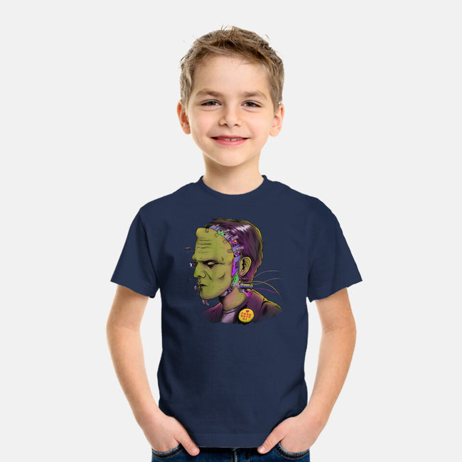 Cyber Frankenstein-Youth-Basic-Tee-alfbocreative