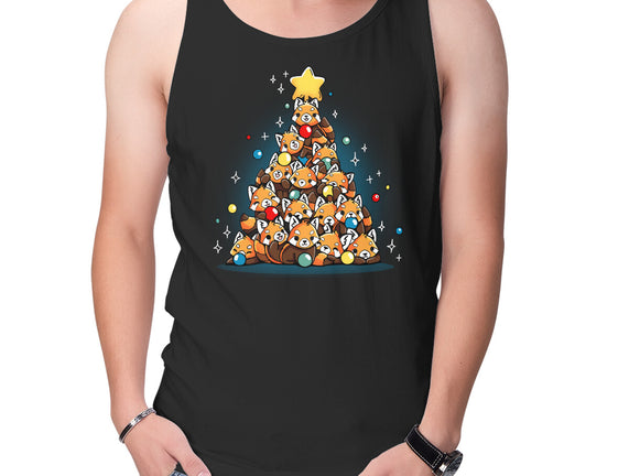Red Panda Christmas Tree
