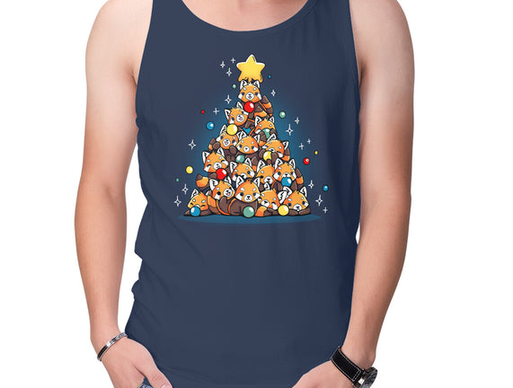 Red Panda Christmas Tree