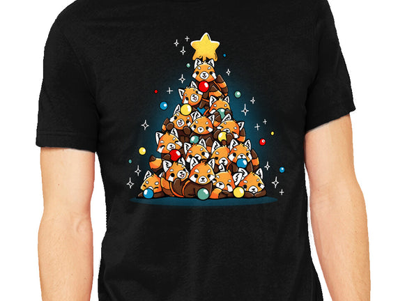 Red Panda Christmas Tree