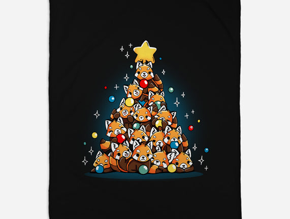 Red Panda Christmas Tree