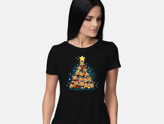 Red Panda Christmas Tree