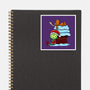 Up On The House Top-None-Glossy-Sticker-DrawnByBryan