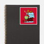 Up On The House Top-None-Glossy-Sticker-DrawnByBryan