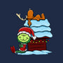 Up On The House Top-None-Glossy-Sticker-DrawnByBryan