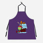 Up On The House Top-Unisex-Kitchen-Apron-DrawnByBryan