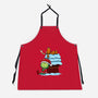Up On The House Top-Unisex-Kitchen-Apron-DrawnByBryan