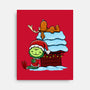 Up On The House Top-None-Stretched-Canvas-DrawnByBryan