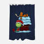 Up On The House Top-None-Polyester-Shower Curtain-DrawnByBryan