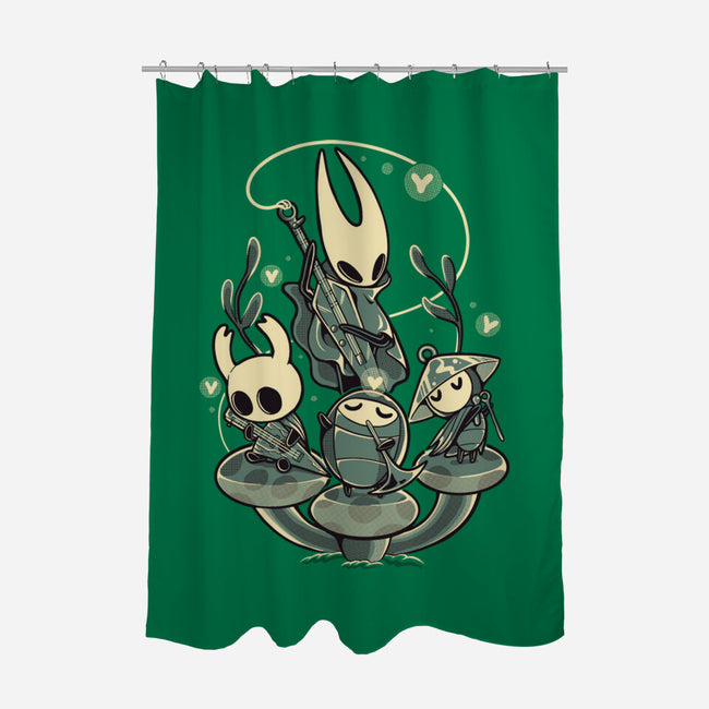 Hollow Harmony-None-Polyester-Shower Curtain-naomori