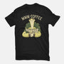 Hmmm Coffee-Womens-Fitted-Tee-naomori