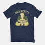 Hmmm Coffee-Womens-Fitted-Tee-naomori