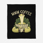 Hmmm Coffee-None-Fleece-Blanket-naomori