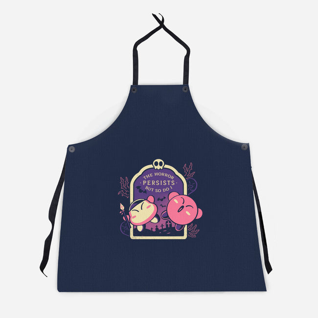 The Horror Persists But So Do I-Unisex-Kitchen-Apron-naomori