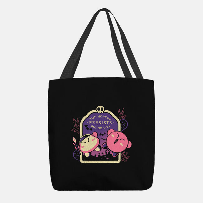 The Horror Persists But So Do I-None-Basic Tote-Bag-naomori