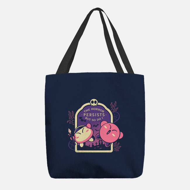 The Horror Persists But So Do I-None-Basic Tote-Bag-naomori