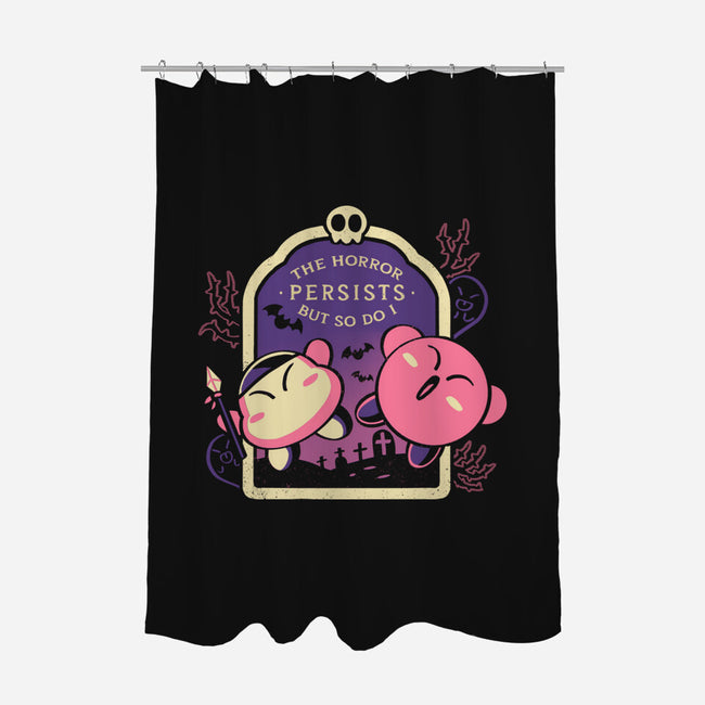 The Horror Persists But So Do I-None-Polyester-Shower Curtain-naomori