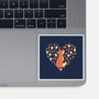 Fall Season Fox-None-Glossy-Sticker-naomori