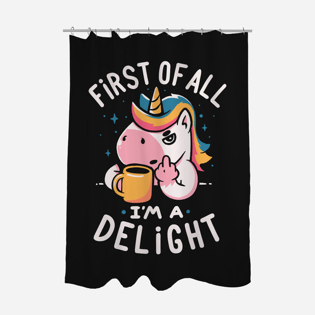 I'm A Delight-None-Polyester-Shower Curtain-koalastudio