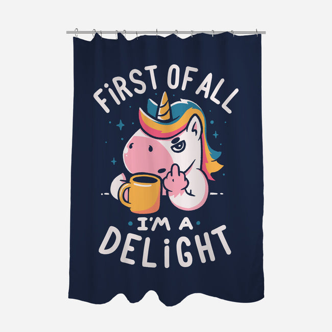 I'm A Delight-None-Polyester-Shower Curtain-koalastudio