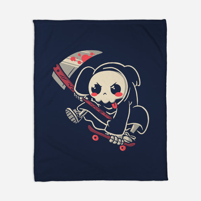 Born To Reap-None-Fleece-Blanket-koalastudio