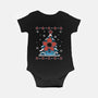 Stranger Christmas-Baby-Basic-Onesie-Vallina84