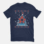 Stranger Christmas-Womens-Basic-Tee-Vallina84