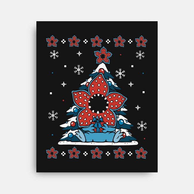 Stranger Christmas-None-Stretched-Canvas-Vallina84