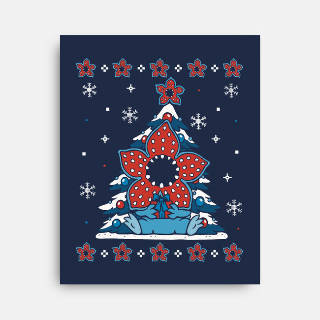 Stranger Christmas-None-Stretched-Canvas-Vallina84