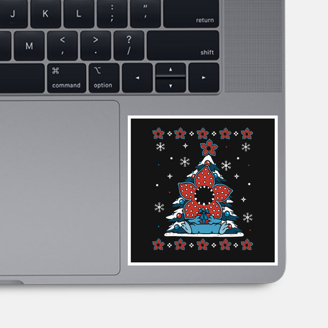 Stranger Christmas-None-Glossy-Sticker-Vallina84