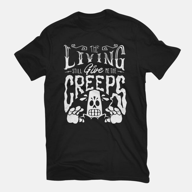 The Living Give Me The Creeps-Mens-Premium-Tee-estudiofitas