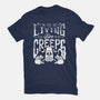 The Living Give Me The Creeps-Mens-Heavyweight-Tee-estudiofitas