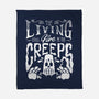 The Living Give Me The Creeps-None-Fleece-Blanket-estudiofitas