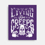 The Living Give Me The Creeps-None-Stretched-Canvas-estudiofitas