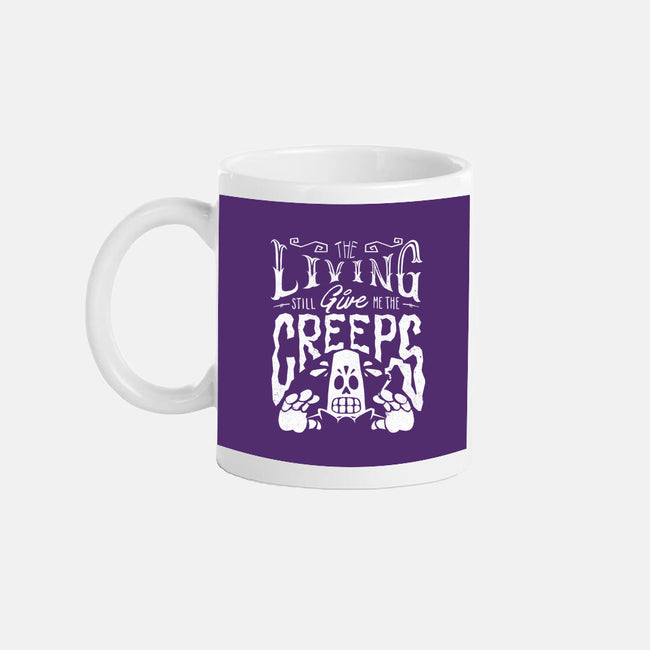 The Living Give Me The Creeps-None-Mug-Drinkware-estudiofitas