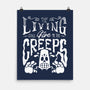 The Living Give Me The Creeps-None-Matte-Poster-estudiofitas