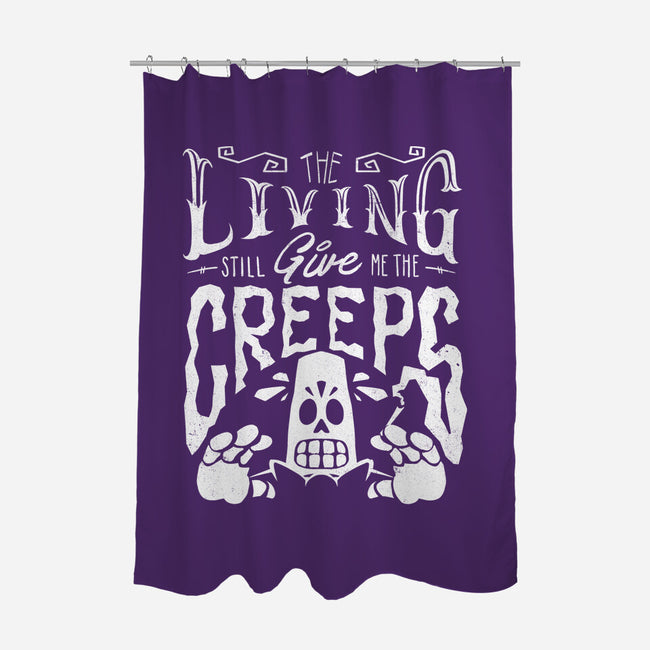 The Living Give Me The Creeps-None-Polyester-Shower Curtain-estudiofitas