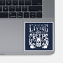 The Living Give Me The Creeps-None-Glossy-Sticker-estudiofitas