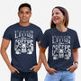 The Living Give Me The Creeps-Unisex-Basic-Tee-estudiofitas