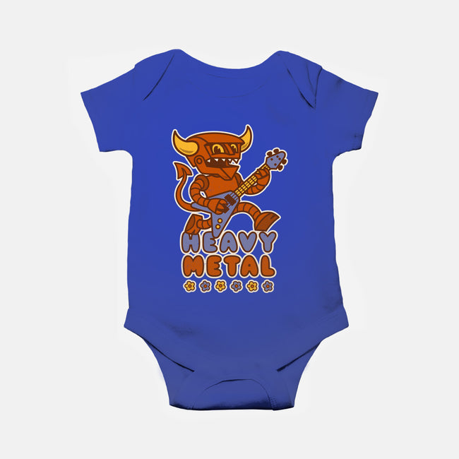 Heavy Metal-Baby-Basic-Onesie-Nemons