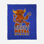 Heavy Metal-None-Fleece-Blanket-Nemons