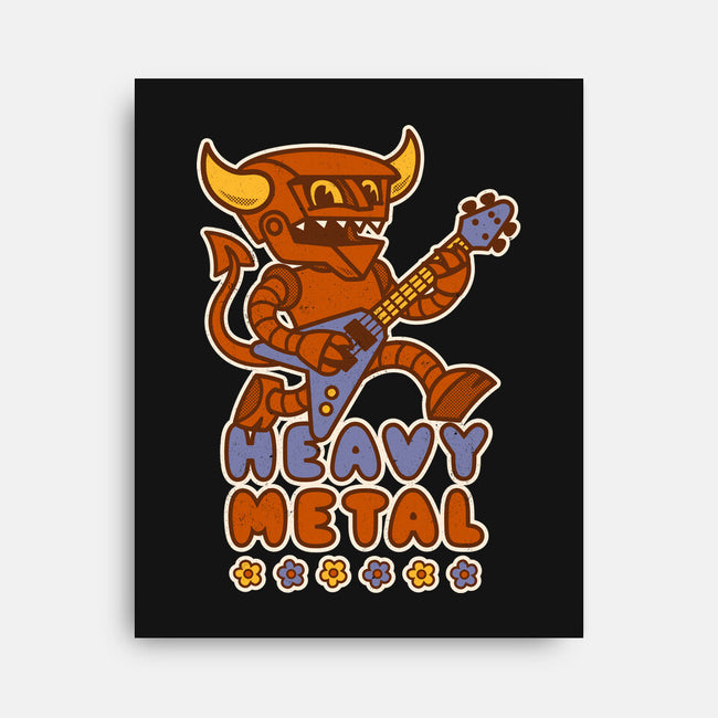 Heavy Metal-None-Stretched-Canvas-Nemons